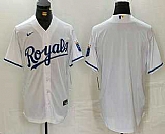 Men's Kansas City Royals Blank White Cool Base Stitched Baseball Jersey,baseball caps,new era cap wholesale,wholesale hats